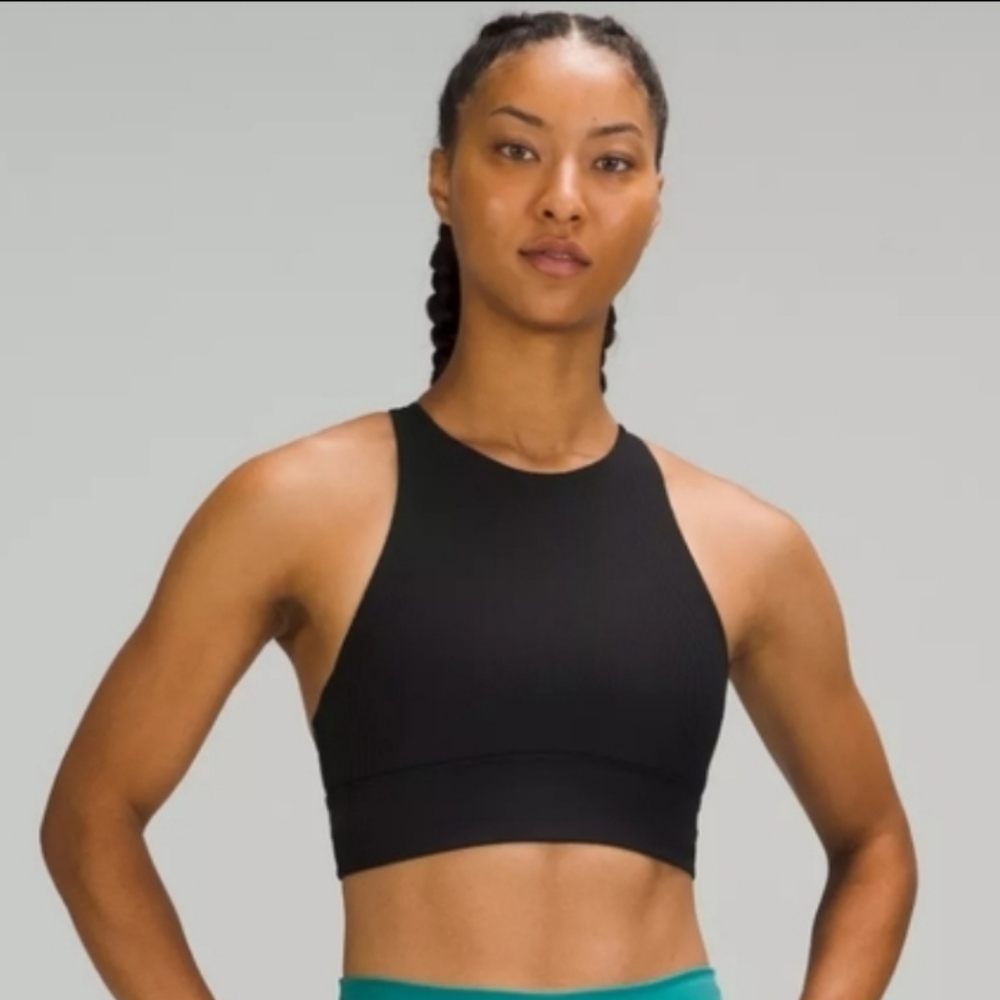 Lululemon Energy Sports Bra *High Neck In Black